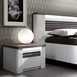 Double bed with LED VERTIGO - Double Beds