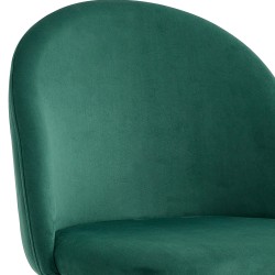 Pack 4 Cadeiras WONDERLAND Velvet Verde - Home