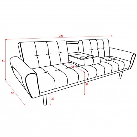 SOFACAMADIANA - Sofas Bed