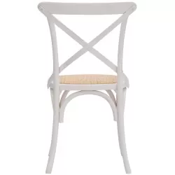 Pack 2 cadeiras MARCEAU (branco)