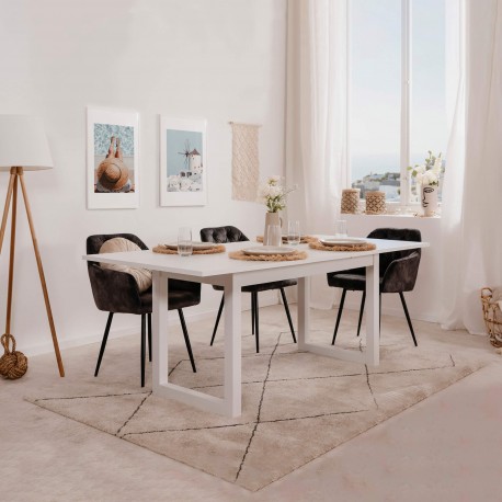 Extendable table DENVER (160-200 cm) - Dining Tables