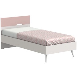 Cama infantil DREAM - Rosa claro e branco