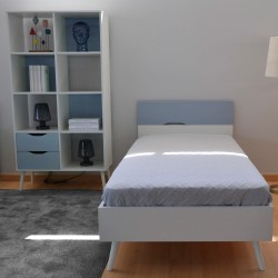 Estante DREAM - Azul e branco Estante DREAM - Azul e branco