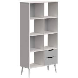Estante DREAM - Cinza e branco Estante DREAM - Cinza e branco
