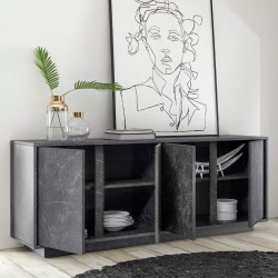 Aparador CARRARA - Mármore negro Aparador CARRARA - Mármore negro