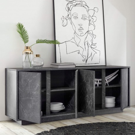 Aparador CARRARA - Mármore negro Aparador CARRARA - Mármore negro