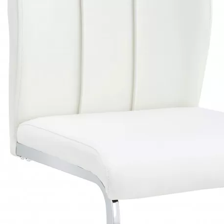 Pack 4 cadeiras TOMMY (branco) - Home