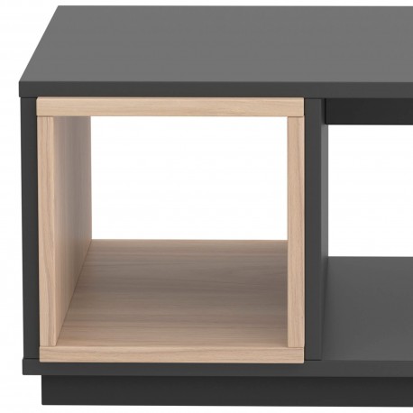 Mesa de centro MALMO - cinzento escuro