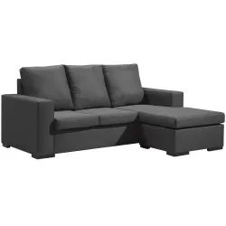 Chaise sofa Long LIMASSOL - Sofas with Chaise Longue