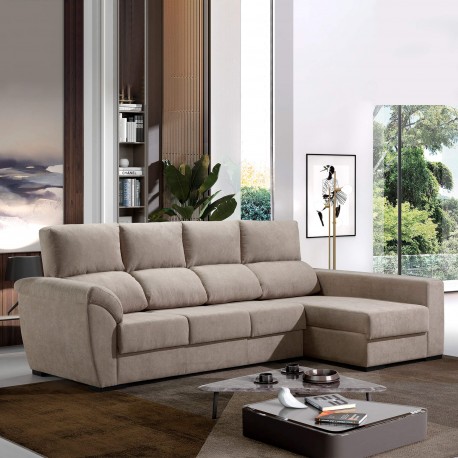 LARNACA Chaise Longue Sofa - Sofas with Chaise Longue