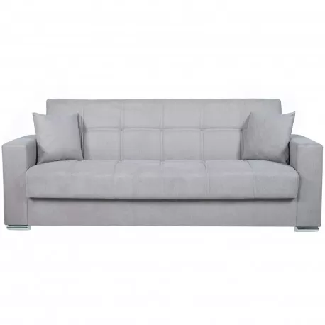 Sofa com cama ALBACETE - cinzento