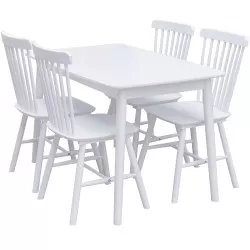 Conjunto mesa e cadeiras JACOB (branco) - Conjuntos de Mesas e Cadeiras