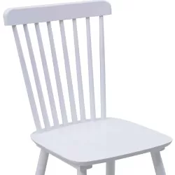 Pack 4 Cadeiras JACOB Branco - Home