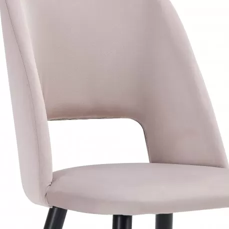 Pack 4 cadeiras IVY (cinzento claro) - Chair Packs