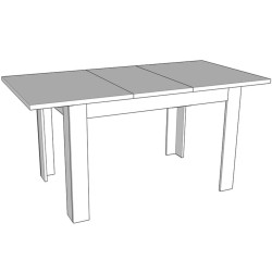 Extendable table DT (120-153 cm) - Dining Tables