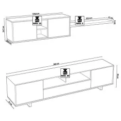 TV BELUS - TV furniture and shelves