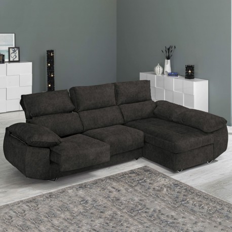 BLACKY Chaise Longue Sofa - Sofas with Chaise Longue