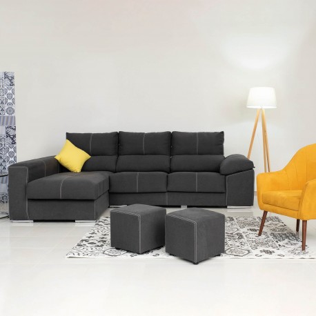 FAUSTO Chaise Longue Sofa - Sofas with Chaise Longue