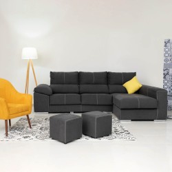FAUSTO Chaise Longue Sofa - Sofas with Chaise Longue