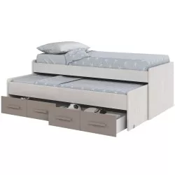 LAS VEGAS bed with 2 drawers - Individual Beds