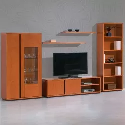 CHIADO Living Room Set (Pine Honey and Wengue) - CHIADO Room Collection
