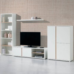 CHIADO Living Room Set (White and Oak) - CHIADO Room Collection