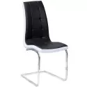 Cadeira LUCAS II - preto e branco