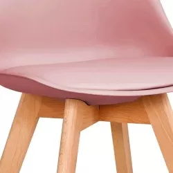Pack 4 cadeiras SOFIA II (rosa) - Packs de Cadeiras