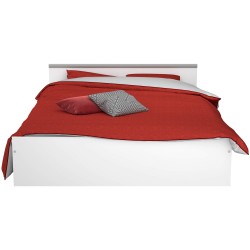 Cama de casal NASHVILLE - branco