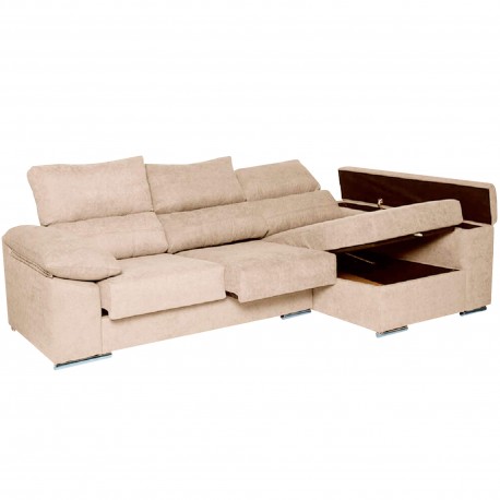 Chaise Longue sofa with 2 PRATA baths - Sofas with Chaise Longue