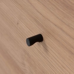 Aparador MEDAN - carvalho artesanato e antracite Aparador MEDAN - carvalho artesanato e antracite