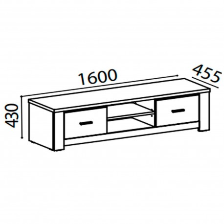 Mobile TV FLORENCE - TV furniture and shelves