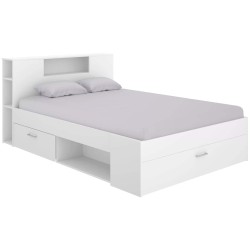 Cama COLOMBO 140x190 - branco