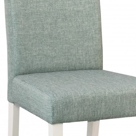 Pack 4 cadeira JULLIETE (verde-água) - Chair Packs