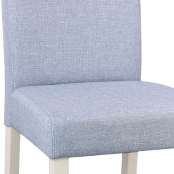 Pack 4 cadeira JULLIETE (azul claro) - Chair Packs