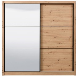 Sliding Doors with Mirror NAVARA 215cm - Closet with Running Doors