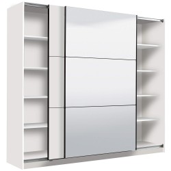 Closet of sliding doors SIERRA with mirror - Closet with Running Doors