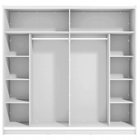 Roupeiro SIERRA 240cm - branco Roupeiro SIERRA 240cm - branco