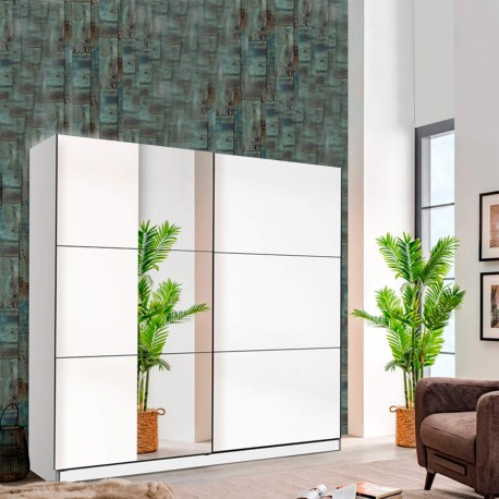 Roupeiro SIERRA 240cm - branco Roupeiro SIERRA 240cm - branco