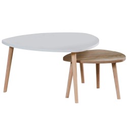 Set of 2 center tables _ - Coffee Tables