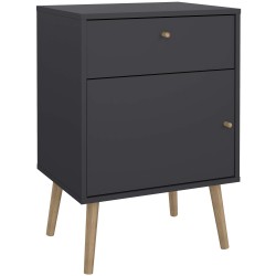 Mesa de cabeceira BODO - cinzento