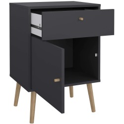 Mesa de cabeceira BODO - cinzento