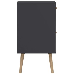 Mesa de cabeceira BODO - cinzento