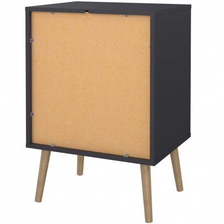 Mesa de cabeceira BODO - cinzento