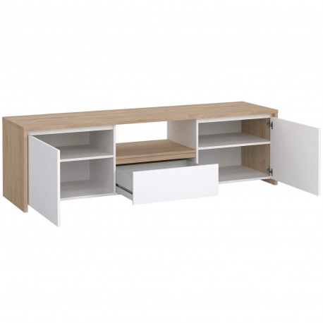 Móvel TV NEXT - carvalho e branco