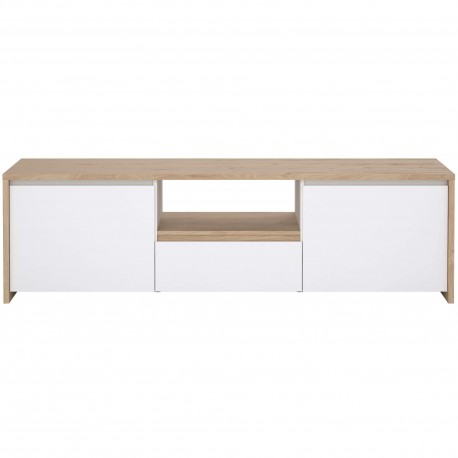 Móvel TV NEXT - carvalho e branco