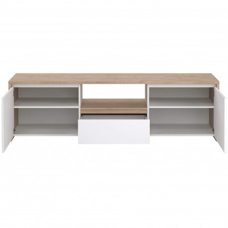 Móvel TV NEXT - carvalho e branco