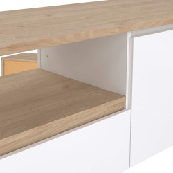 Móvel TV NEXT - carvalho e branco