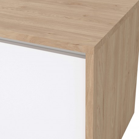 Móvel TV NEXT - carvalho e branco