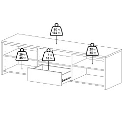 Móvel TV NEXT - Móveis de TV e Estantes